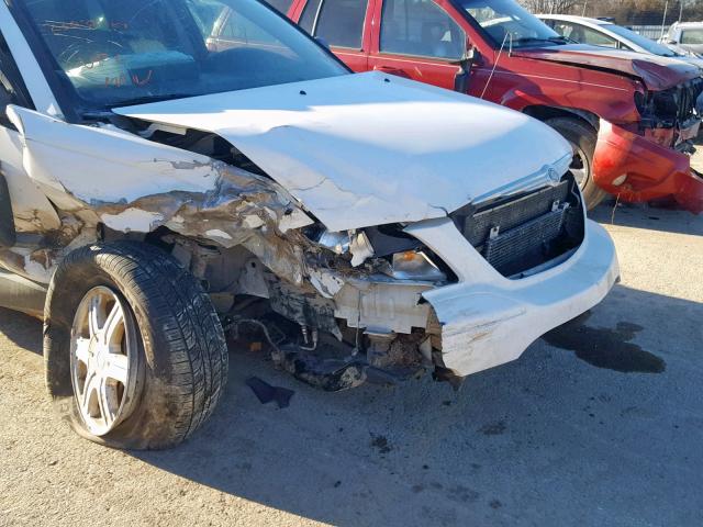 2A4GF48416R610817 - 2006 CHRYSLER PACIFICA WHITE photo 9