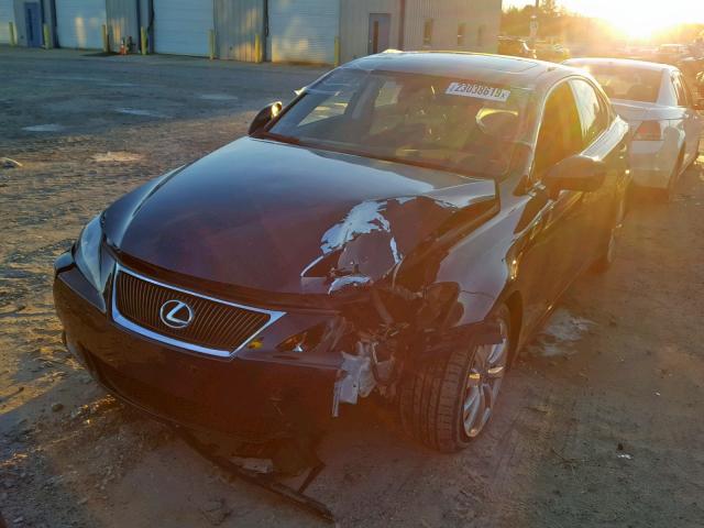 JTHCK262465007734 - 2006 LEXUS IS 250 BLUE photo 2