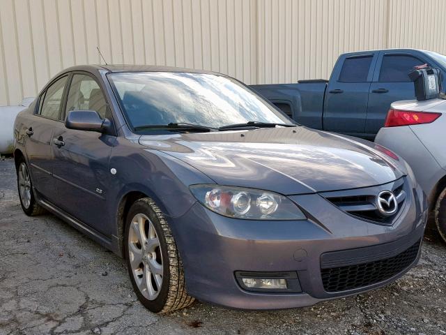 JM1BK323971765627 - 2007 MAZDA 3 S GRAY photo 1