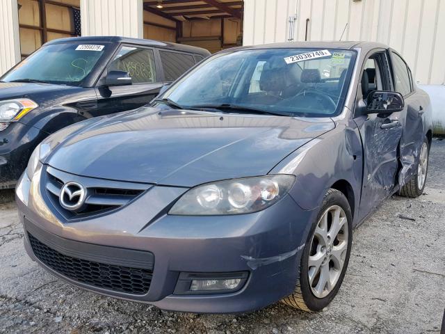 JM1BK323971765627 - 2007 MAZDA 3 S GRAY photo 10