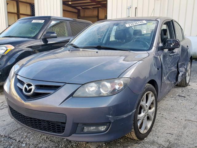 JM1BK323971765627 - 2007 MAZDA 3 S GRAY photo 2