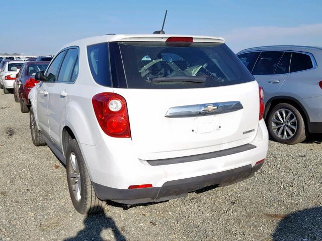 2GNALLEK4F1150947 - 2015 CHEVROLET EQUINOX L WHITE photo 3