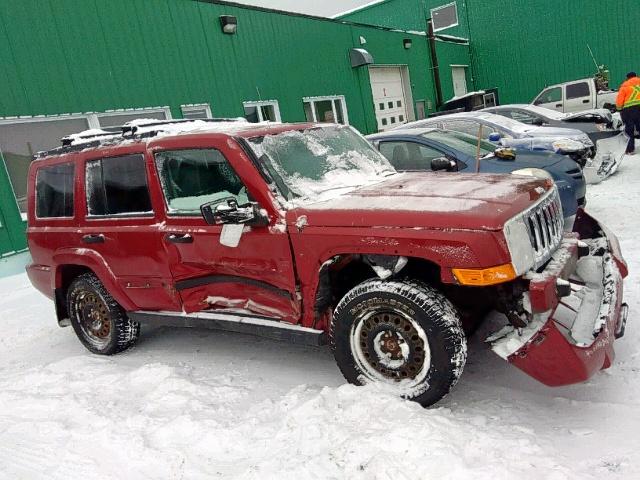 1J8HG48N36C111079 - 2006 JEEP COMMANDER წითელი ფოტო 1