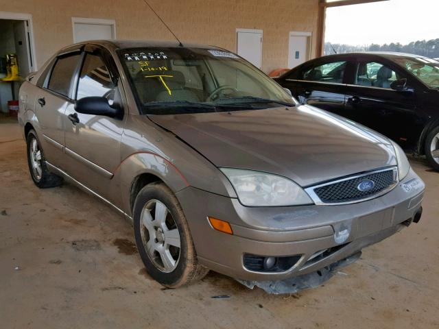 1FAFP34N55W138737 - 2005 FORD FOCUS ZX4 BROWN photo 1