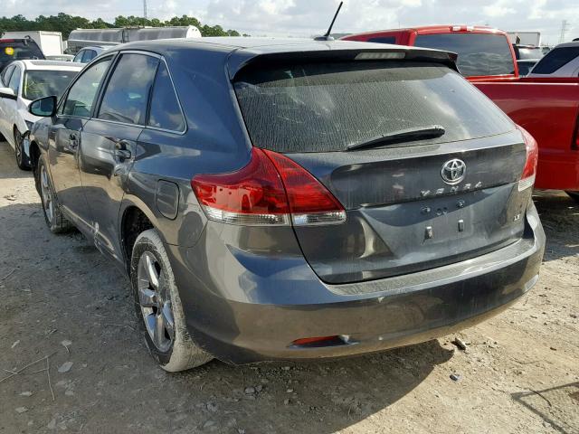 4T3ZA3BB6DU066400 - 2013 TOYOTA VENZA LE GREEN photo 3