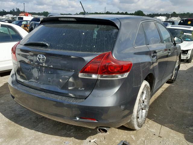 4T3ZA3BB6DU066400 - 2013 TOYOTA VENZA LE GREEN photo 4