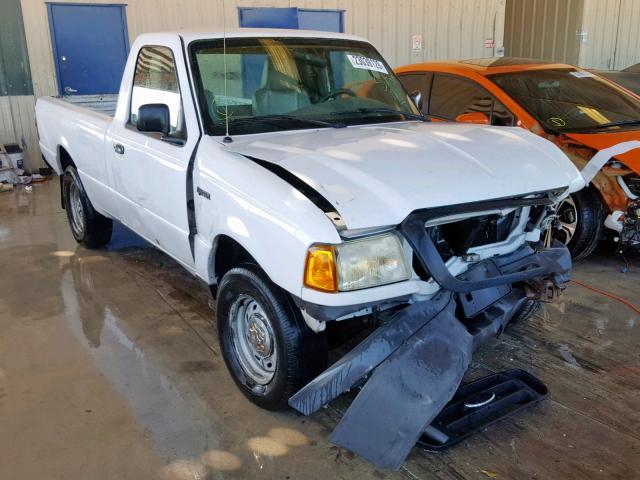 1FTYR10UX4PA66957 - 2004 FORD RANGER WHITE photo 1