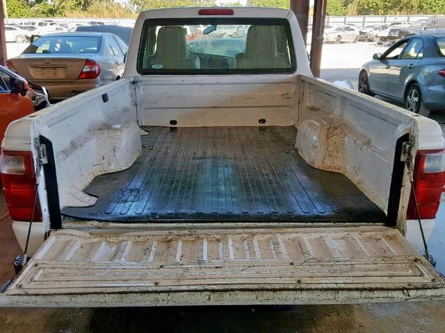 1FTYR10UX4PA66957 - 2004 FORD RANGER WHITE photo 6