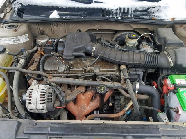 1G1JC124XX7209368 - 1999 CHEVROLET CAVALIER B TAN photo 7