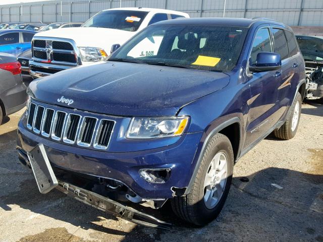 1C4RJEAG1EC113832 - 2014 JEEP GRAND CHER BLUE photo 2