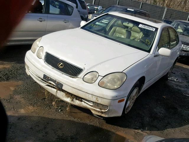 JT8BD68S9Y0108486 - 2000 LEXUS GS 300 WHITE photo 2