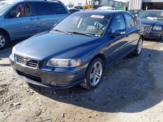 YV1RS547982700051 - 2008 VOLVO S60 T5 BLUE photo 2