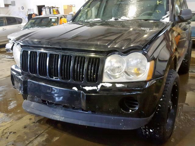 1J4GR48KX6C254348 - 2006 JEEP GRAND CHER BLACK photo 10