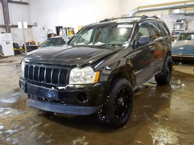 1J4GR48KX6C254348 - 2006 JEEP GRAND CHER BLACK photo 2