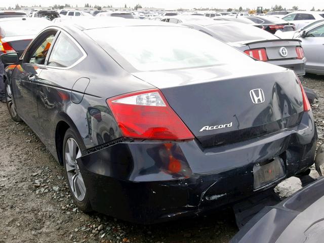 1HGCS12308A012208 - 2008 HONDA ACCORD LX- BLACK photo 3