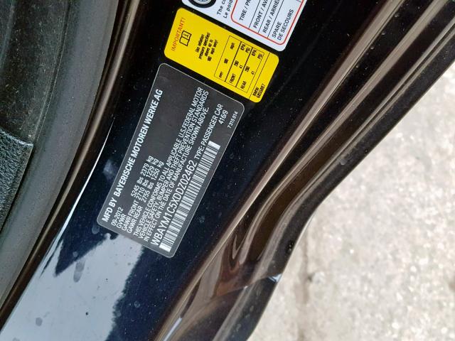 WBAYM1C5XDDZ02462 - 2013 BMW 650 XI Mavi foto 10