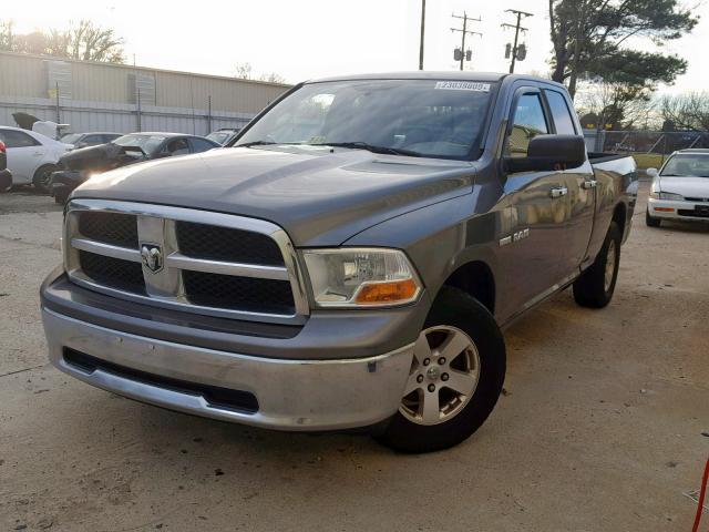 1D3HB18T99S806462 - 2009 DODGE RAM 1500 SILVER photo 2