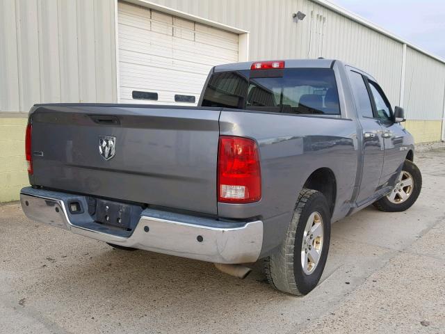 1D3HB18T99S806462 - 2009 DODGE RAM 1500 SILVER photo 4