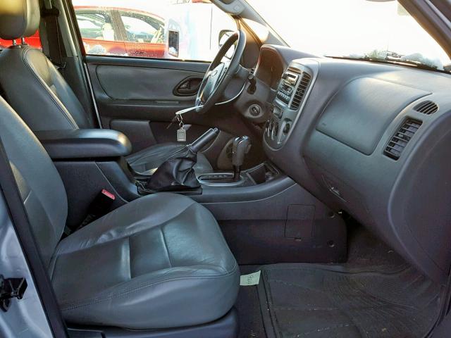 1FMCU93125KB05561 - 2005 FORD ESCAPE XLT 银色 照片 5