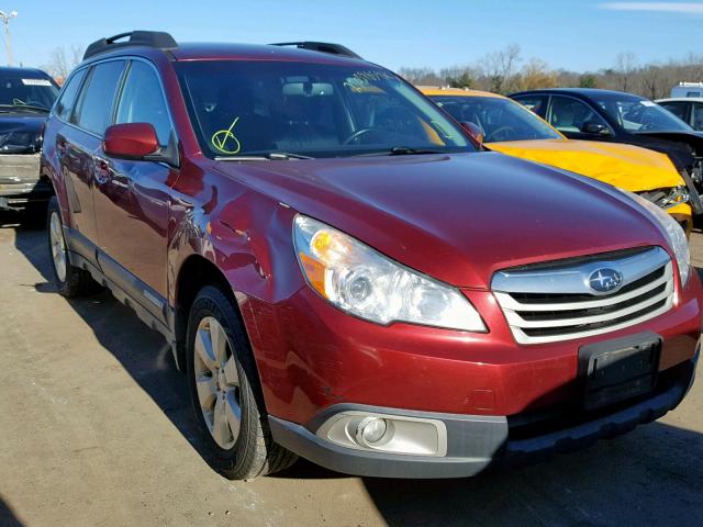 4S4BRBCC8C1253853 - 2012 SUBARU OUTBACK 2. 红色 照片 1
