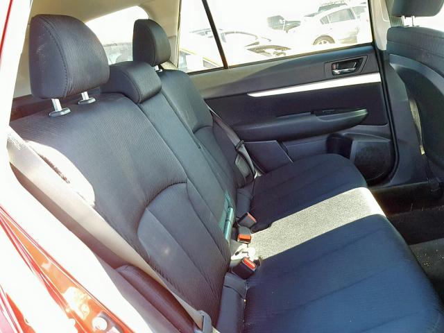 4S4BRBCC8C1253853 - 2012 SUBARU OUTBACK 2. 红色 照片 6
