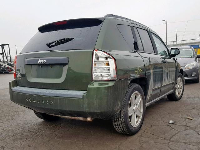 1J4FF47B89D176706 - 2009 JEEP COMPASS SP GREEN photo 4