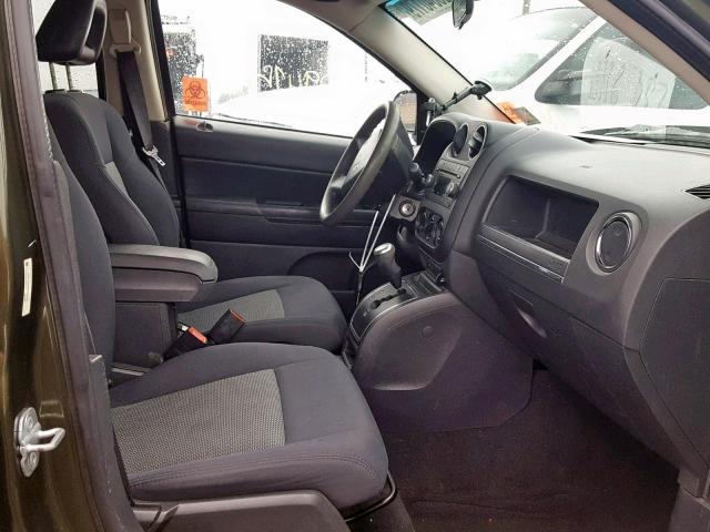 1J4FF47B89D176706 - 2009 JEEP COMPASS SP მწვანე ფოტო 5