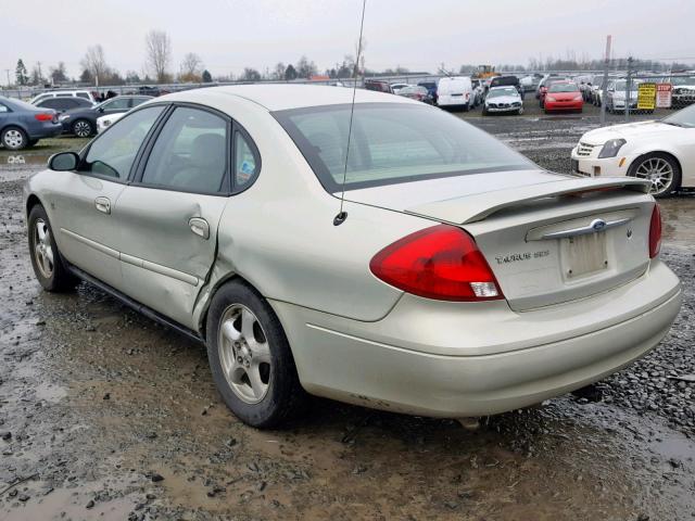 1FAFP55S13G174397 - 2003 FORD TAURUS SES BEIGE photo 3