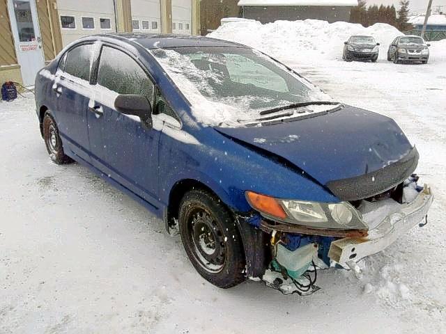 2HGFA163X7H030399 - 2007 HONDA CIVIC DX BLUE photo 1