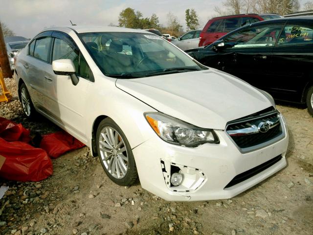 JF1GJAG63CH018998 - 2012 SUBARU IMPREZA LI WHITE photo 1