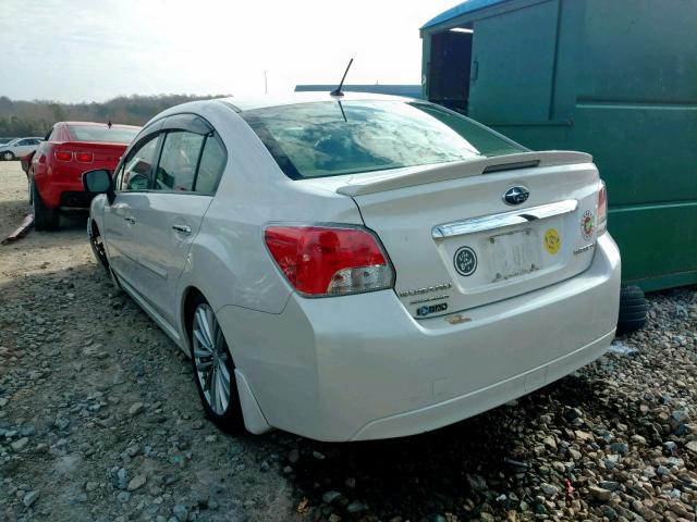 JF1GJAG63CH018998 - 2012 SUBARU IMPREZA LI WHITE photo 3