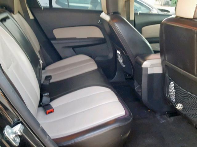 2CTFLFEY0A6252802 - 2010 GMC TERRAIN SL BLACK photo 6