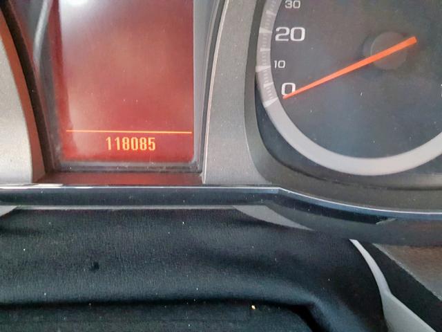 2CTFLFEY0A6252802 - 2010 GMC TERRAIN SL BLACK photo 8