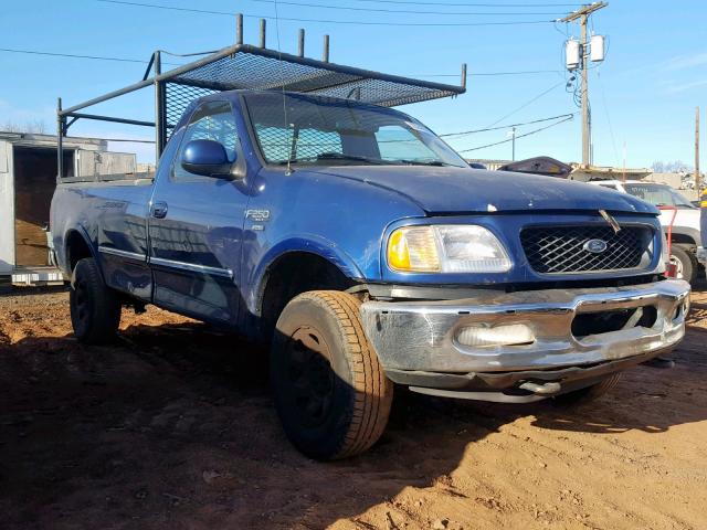 1FTPF28W4WNA61686 - 1998 FORD F250 BLUE photo 1