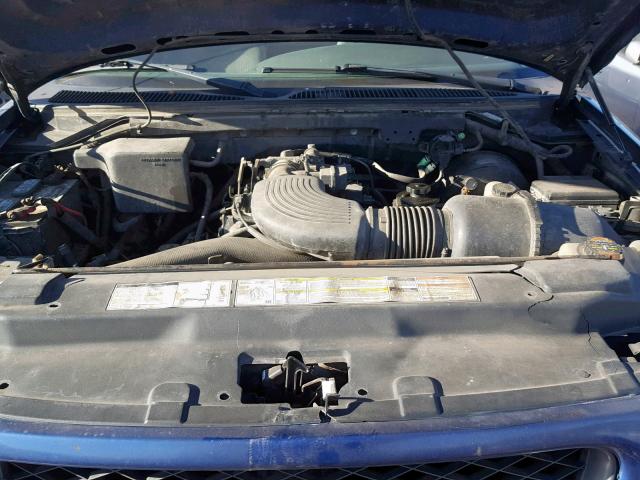 1FTPF28W4WNA61686 - 1998 FORD F250 BLUE photo 7