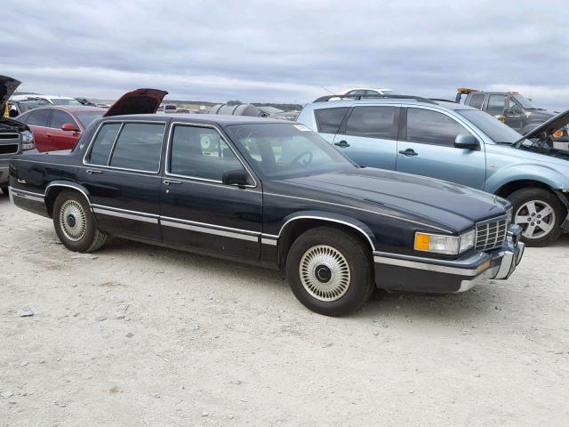 1G6CD53BXN4201516 - 1992 CADILLAC DEVILLE შავი ფოტო 1