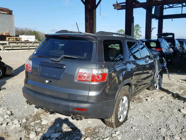 1GKKRNED9BJ352146 - 2011 GMC ACADIA SLE GRAY photo 4