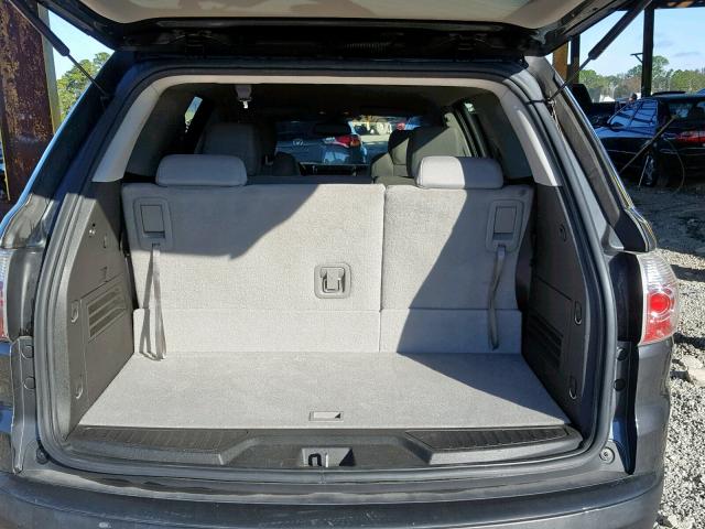 1GKKRNED9BJ352146 - 2011 GMC ACADIA SLE GRAY photo 9