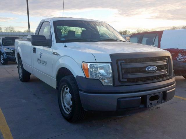 1FTMF1CM4DKE67002 - 2013 FORD F150 WHITE photo 1