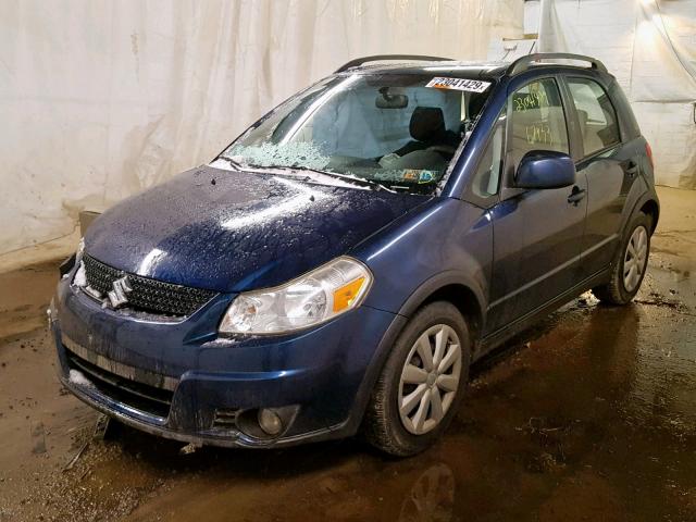 JS2YB5A33B6302522 - 2011 SUZUKI SX4 BASE BLUE photo 2