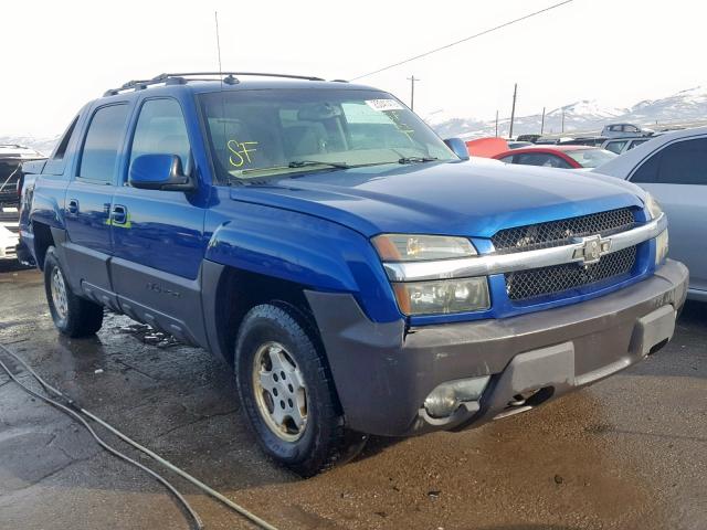 3GNEK13T43G251879 - 2003 CHEVROLET AVALANCHE BLUE photo 1