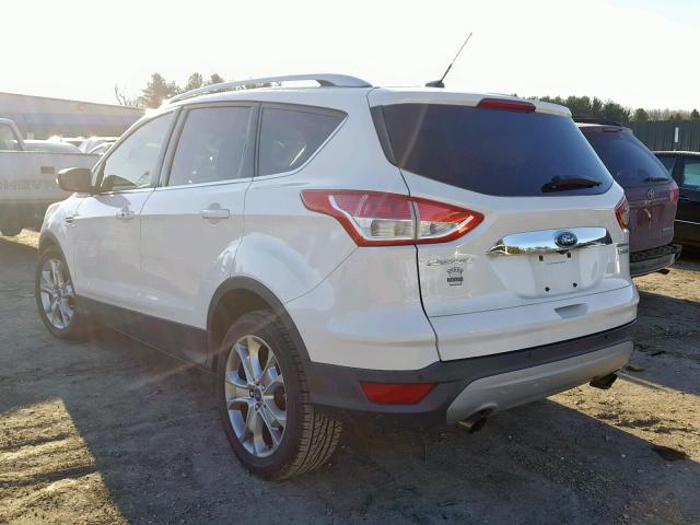 1FMCU0J9XEUC42434 - 2014 FORD ESCAPE TIT WHITE photo 3