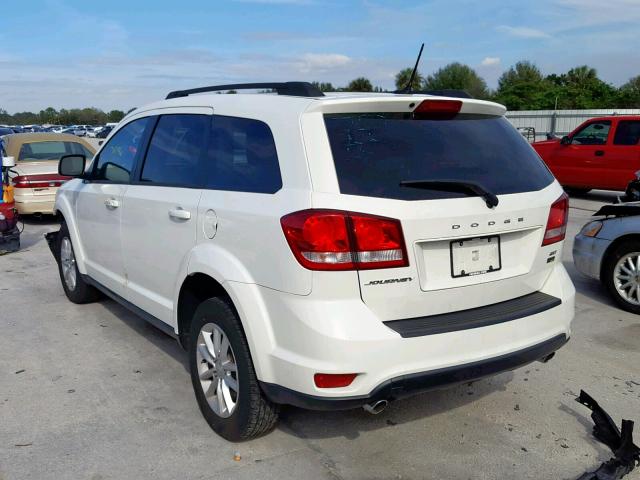 3C4PDCBG4ET244050 - 2014 DODGE JOURNEY SX WHITE photo 3