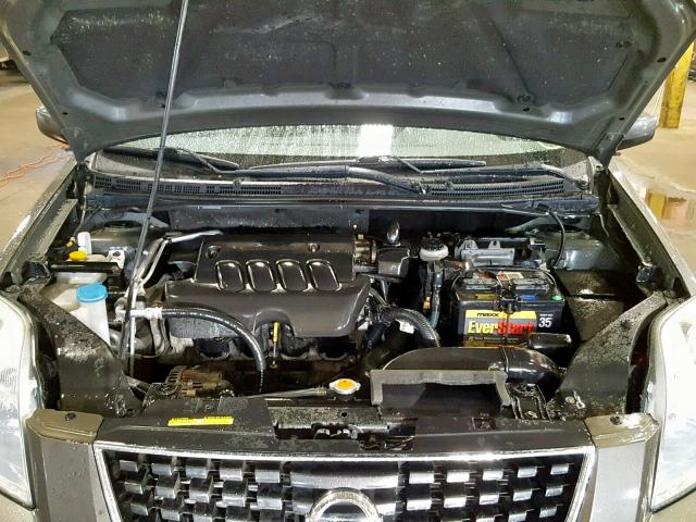 3N1AB61EX9L655474 - 2009 NISSAN SENTRA 2.0 BROWN photo 7