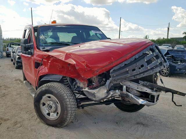 1FTSX21519EA66633 - 2009 FORD F250 SUPER RED photo 1