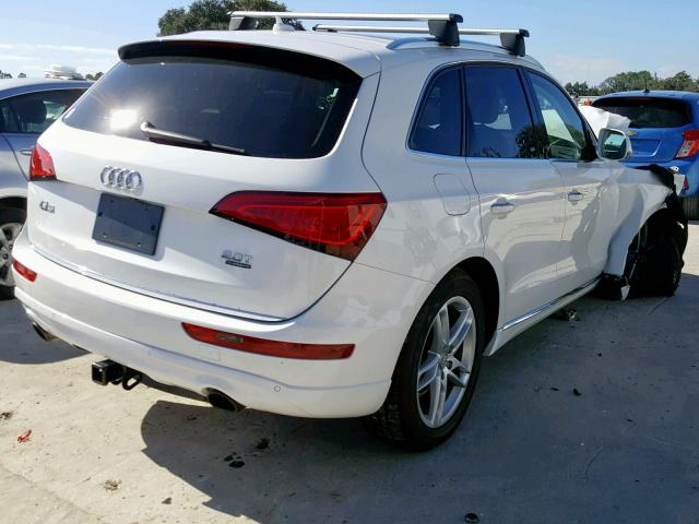 WA1L2AFP0HA088467 - 2017 AUDI Q5 PREMIUM WHITE photo 4