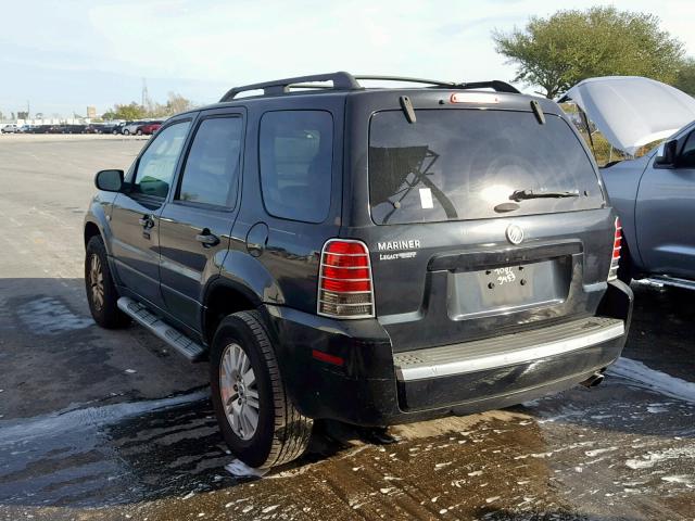 4M2CU80Z07KJ12501 - 2007 MERCURY MARINER CO BLACK photo 3