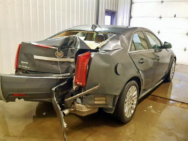 1G6DL5EV3A0117473 - 2010 CADILLAC CTS PERFOR GRAY photo 4