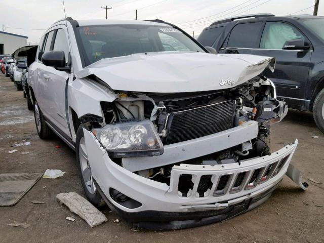 1C4NJDBB7ED530894 - 2014 JEEP COMPASS SP თეთრი ფოტო 1