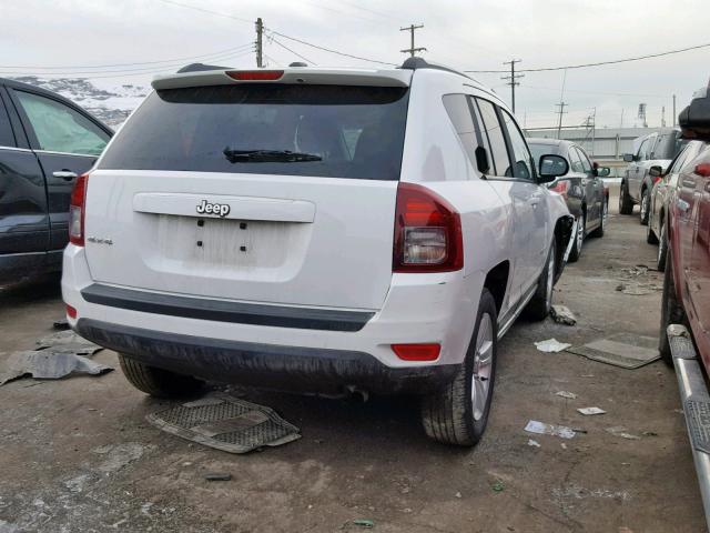 1C4NJDBB7ED530894 - 2014 JEEP COMPASS SP თეთრი ფოტო 4